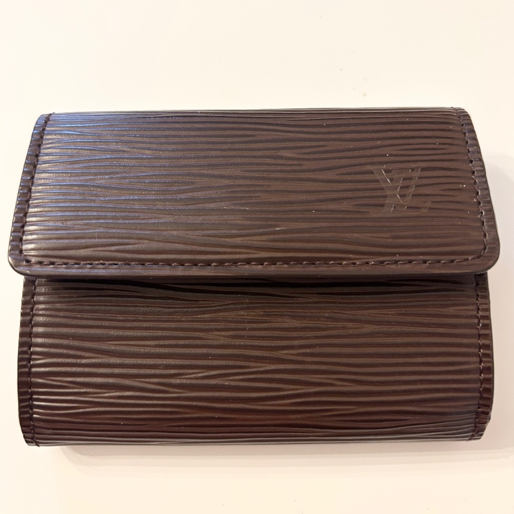 LV Epi Leather Elise Wallet